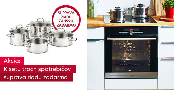 K setu spotrebičov s&uacute;prava riadu zadarmo