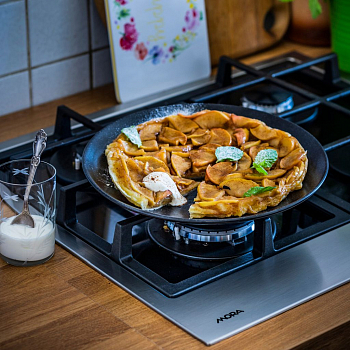 Obrátený jablkový koláč - recept