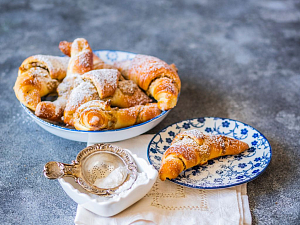 Kysnuté orechové rožteky - recept
