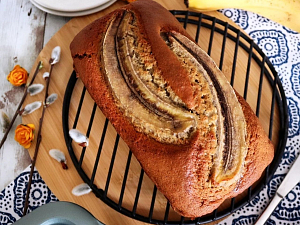 Banana bread - recept na vláčny banánový chlebíček