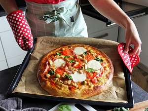 Domáca pizza na plech - recept na cesto z pizzerie