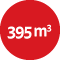 395 m3